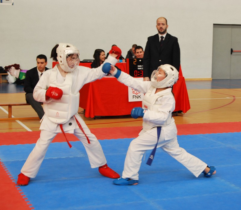 Campeonato Navarro Alevín, Infantil y Juvenil de Kumite en Barañain